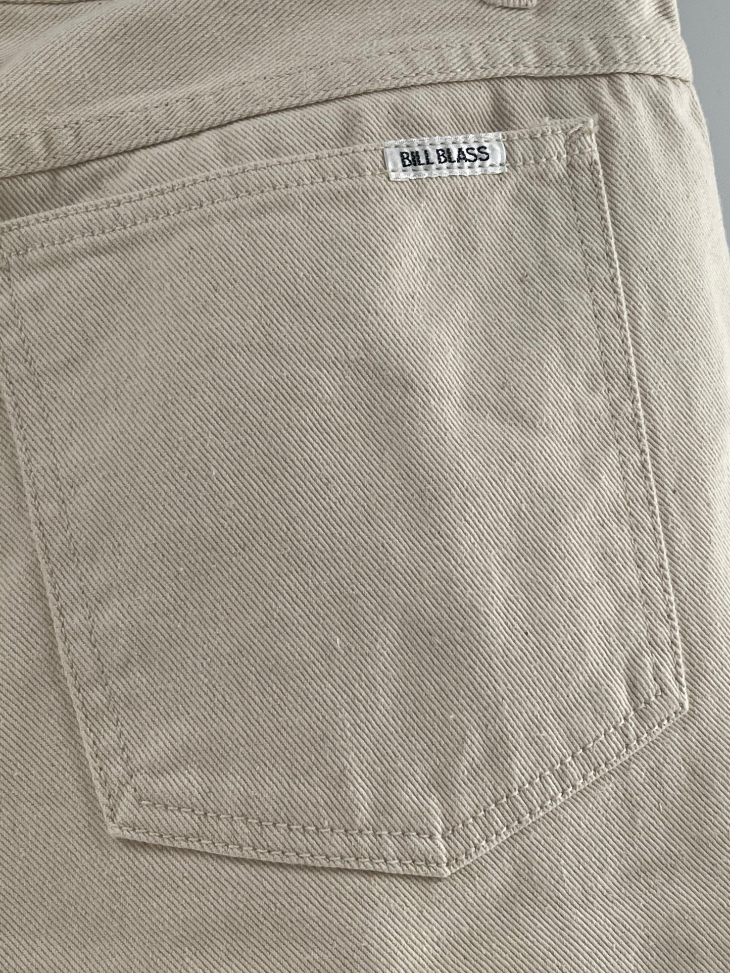 Bill Blass 90’s Off-White jeans (Size 14)