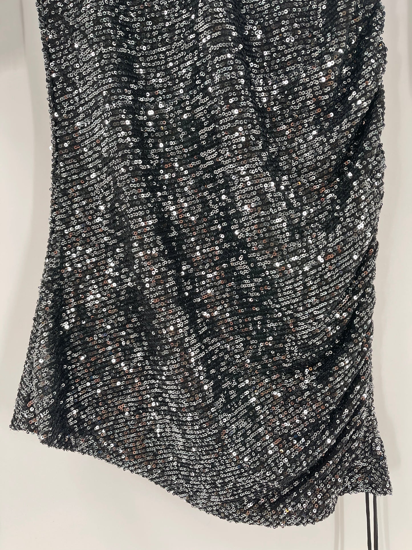 Free People Black/Silver Sequin Dress (XS)