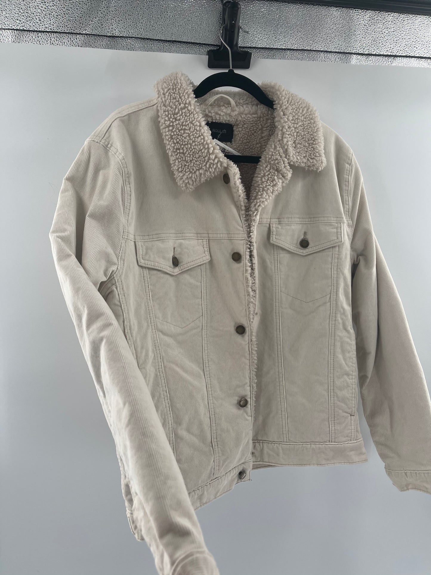 Rolla’s Sherpa Lined Corduroy Jacket