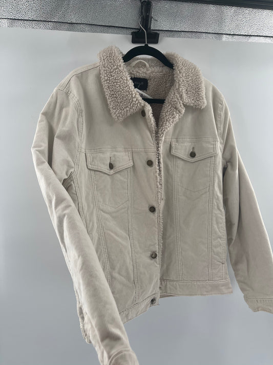 Rolla’s Sherpa Lined Corduroy Jacket